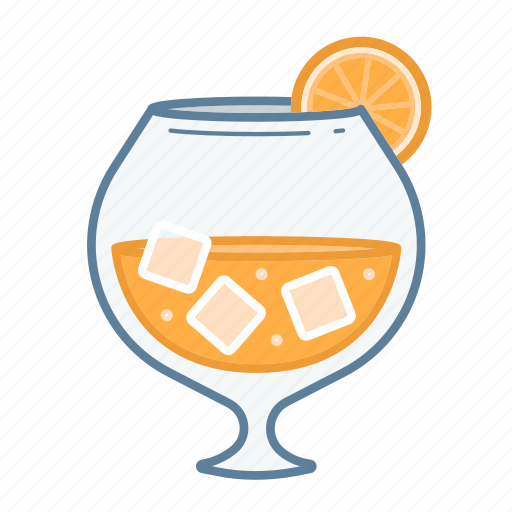 .svg, cold, glass, ice, juice, orange icon - Download on Iconfinder