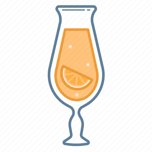 .svg, cocktail, drink, glass, orange icon - Download on Iconfinder