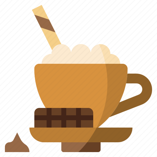 Chocolate, coffee, cup, food, hot, mug, tea icon - Download on Iconfinder