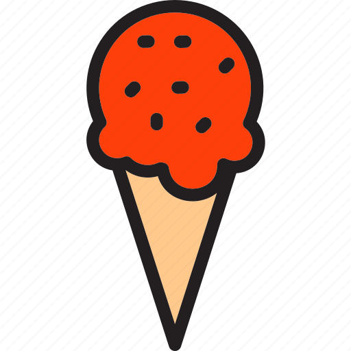 Snack, ice, cream, cone, dessert, ice-cream, sweet icon - Download on Iconfinder