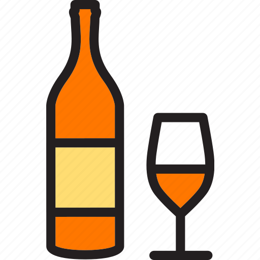 Beverage, beer, bar, glass, bottle, wine, red wine icon - Download on Iconfinder