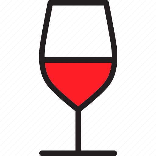 Beverage, red, wine, glass, drink icon - Download on Iconfinder