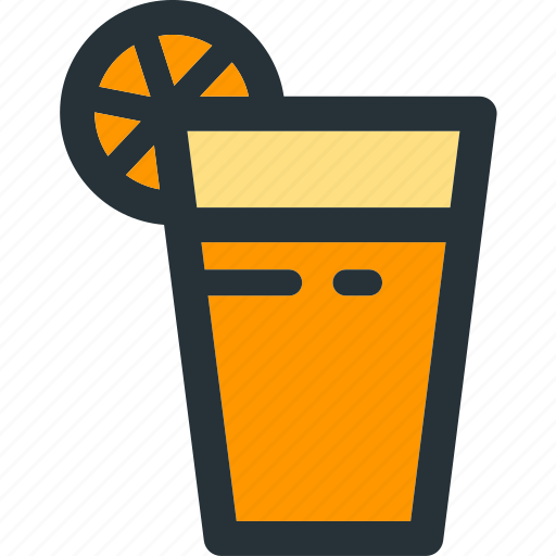 Juice, orange, beverage, cocktail, drink, glass, lemon icon - Download on Iconfinder
