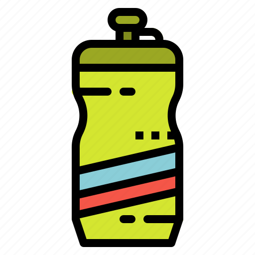 Bicycle, bottle, healthy, hydratation, water icon - Download on Iconfinder