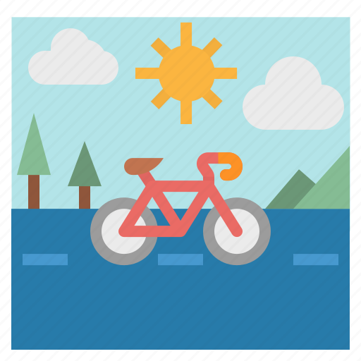 Bike, cycling, exercise, road, sports icon - Download on Iconfinder