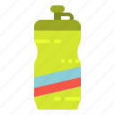 bicycle, bottle, healthy, hydratation, water