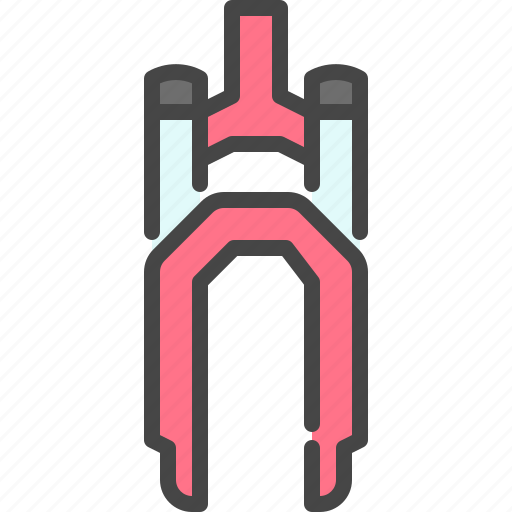 Fork, bike, part, bicycle icon - Download on Iconfinder