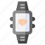 smart, watch, heart, rate, health, electronics, device 