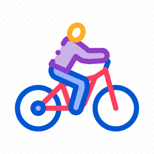 Bicycle, bike, details, man, mountain, seat, wheel icon - Download on Iconfinder