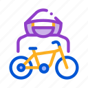 bicycle, bike, details, mountain, seat, theft, wheel