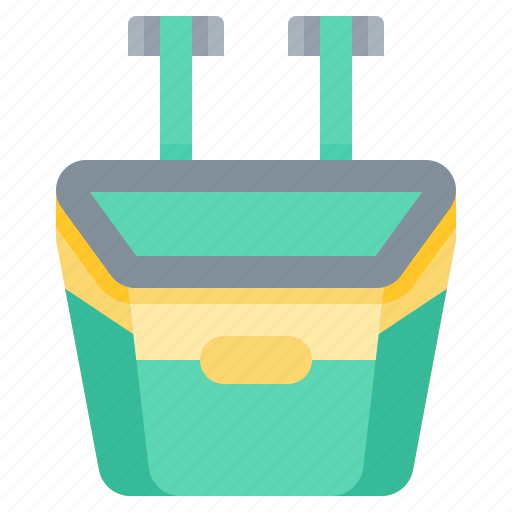 Accessory, basket, bicycle, items, storage icon - Download on Iconfinder