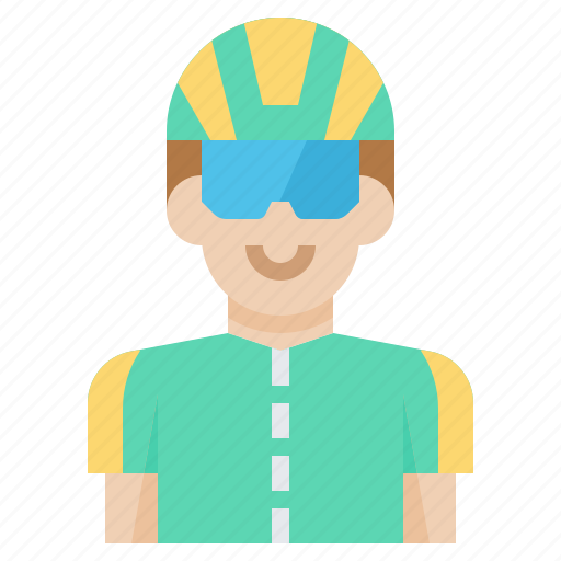 Cyclist, racer, recreation, rider, sport icon - Download on Iconfinder