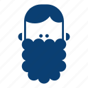 avatar, bearded man, face, male, man, smile, user