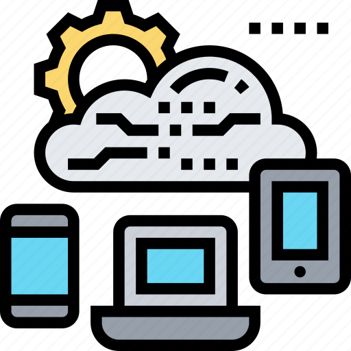 Computing, platform, devices, cloud, connection icon - Download on Iconfinder