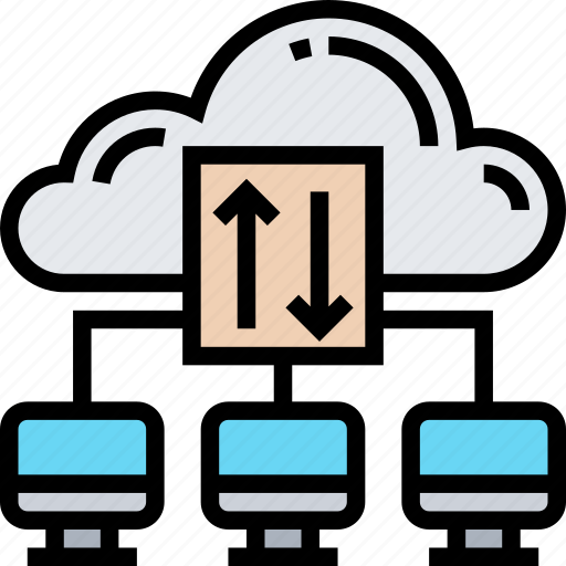 Data, backup, upload, cloud, storage icon - Download on Iconfinder