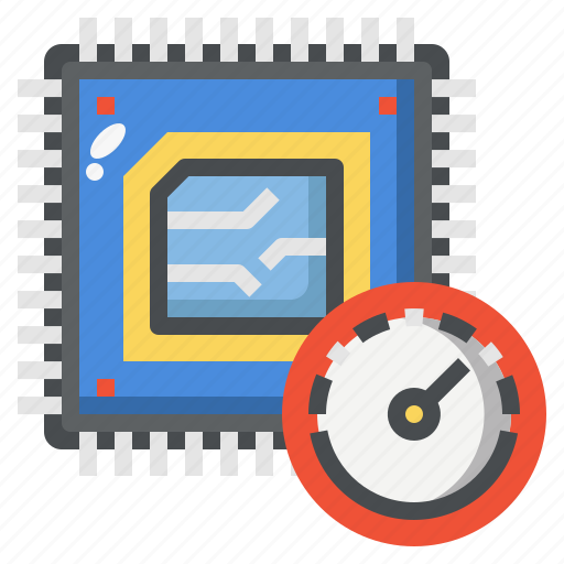 Cpu, performance, high, speed, chip, processor icon - Download on Iconfinder