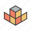 array, multidimensional, cube, square 