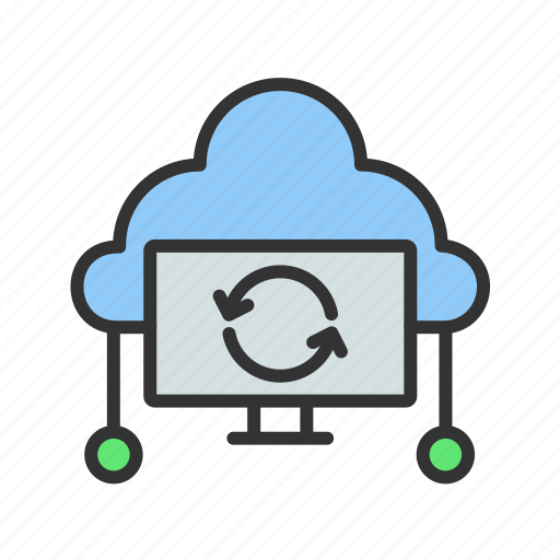 Cloud service, data, storage, server icon - Download on Iconfinder