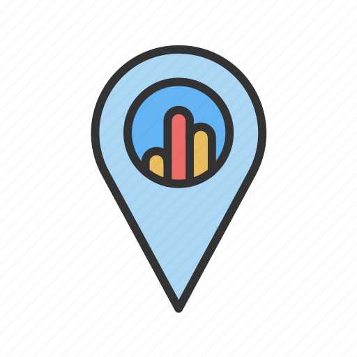 Navigation, pin, gps, marker icon - Download on Iconfinder