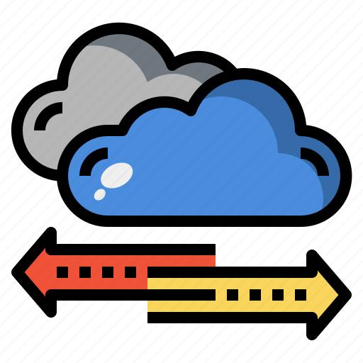 Cloud, computing, exchange, traffic, weather, forecast icon - Download on Iconfinder