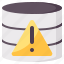 database, error, problem, warning, data 