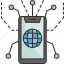 cellphone, data, internet, online, connection 