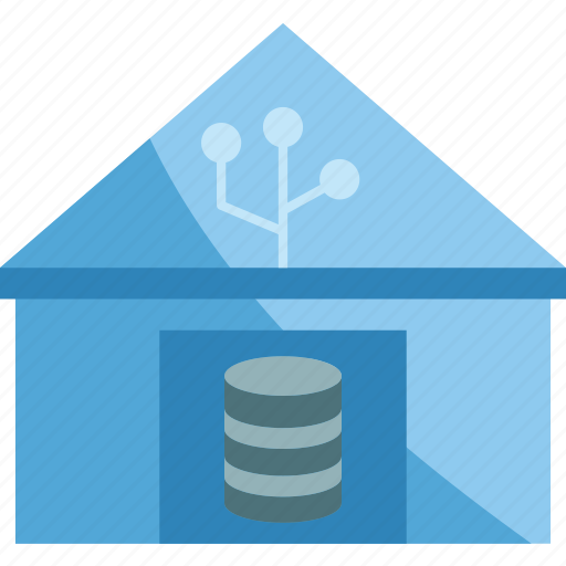 Data, warehouse, digital, center, connector icon - Download on Iconfinder