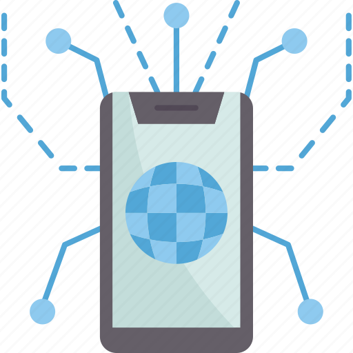 Cellphone, data, internet, online, connection icon - Download on Iconfinder