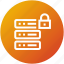 database, hosting, lock, security, server 
