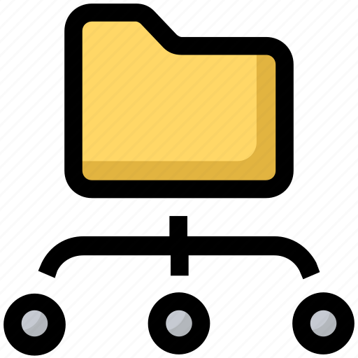 Data, folder, share, sharing icon - Download on Iconfinder
