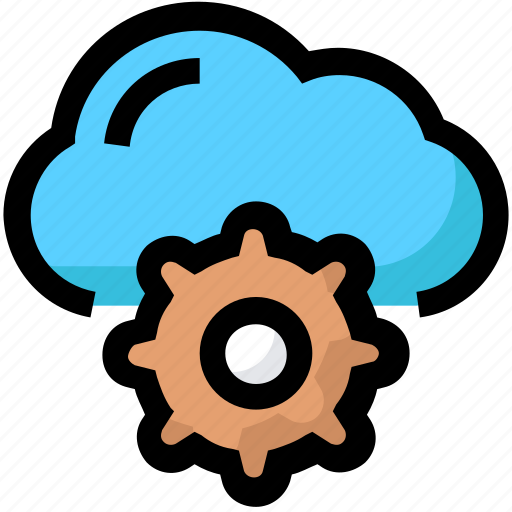 Cloud, network, settings icon - Download on Iconfinder