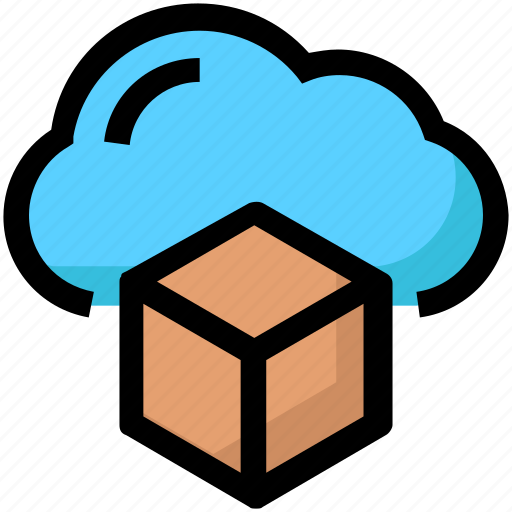 Big data, box, cloud, network icon - Download on Iconfinder