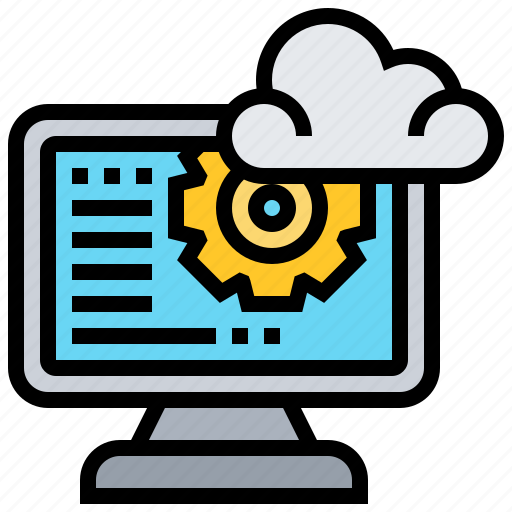 Cloud, computing, processing, service, system icon - Download on Iconfinder