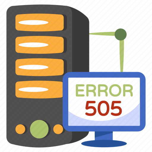 Error 505, page error, blocked website, web error, http error icon - Download on Iconfinder