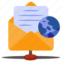 network mail, share mail, email, correspondence, letter, envelope