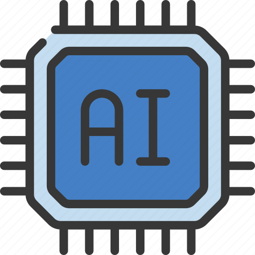 Artificial, intelligence, ai, ml, chip icon - Download on Iconfinder