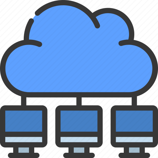 Cloud, computing, pc, machine, device, network icon - Download on Iconfinder