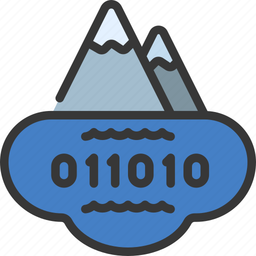 Data, lake, mountains, water icon - Download on Iconfinder