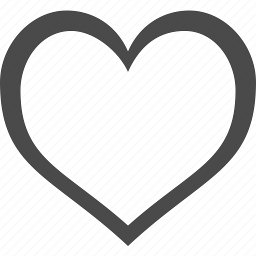 Empty, heart, best, favorites, like, love, valentines icon - Download on Iconfinder