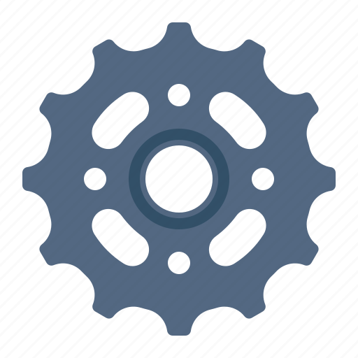 Gear, mechanism, setting, engineering, vehicle, bike, bicycle icon - Download on Iconfinder