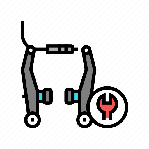 Bike, brake, pads, bicycle, adjustment, cleaning icon - Download on Iconfinder