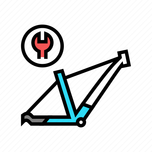 Complex, bike, service, bicycle, repair, frame icon - Download on Iconfinder