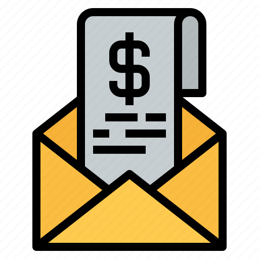 Envelope, email, bill, invoice, receipt, payment, pay icon - Download on Iconfinder