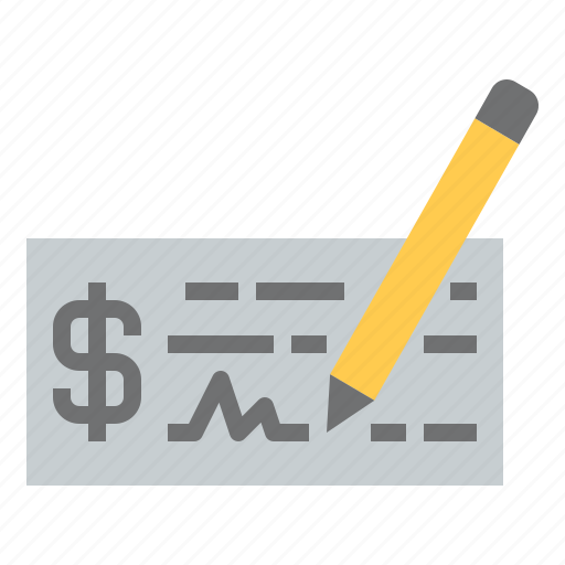 Cheque, deposit, paycheck, bank, payment, money, finance icon - Download on Iconfinder
