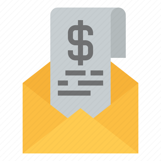 Envelope, email, invoice, receipt, payment, finance, pay icon - Download on Iconfinder