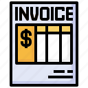 invoice, bill, receipt, ticket, payment