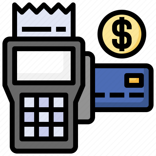 Pay, receipt, point, of, sale, payment, bill icon - Download on Iconfinder