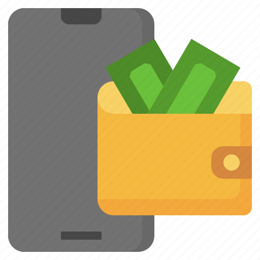 Wallet, payment, method, billfold, electronics, smartphone icon - Download on Iconfinder
