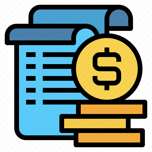 Bill, coin, currency, invoice, money, payment icon - Download on Iconfinder