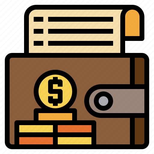 Bill, coin, currency, invoice, money, payment, wallet icon - Download on Iconfinder